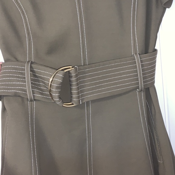 Diane von Furstenburg Belted Fit & Flare Dress - Picture 2 of 5